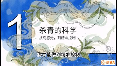 第05节（加工篇）：决胜2分钟：用&ldquo;数字温控&rdquo;破解杀青不匀，复刻大师级手工口感，课程：《茶金时代：从&ldquo;看天吃饭&rdquo;到&ldquo;精准控局&rdquo;的茶叶高产提质实战课》