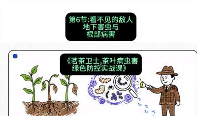 第06节：看不见的敌人&mdash;&mdash;地下害虫与根部病害，课程：《茗茶卫士&mdash;&mdash;茶叶病虫害绿色防控实战课》#识农AI